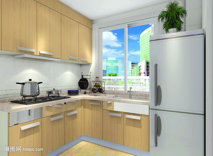 点亮厨房色彩 黄色橱柜效果图赏析与五金配件批发指南