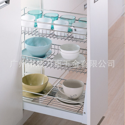 威万事PTJ004系列炉台拉篮 品质与环保兼得的厨房收纳智慧